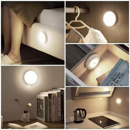 Motion Sensor Light for Home with USB Charging Wireless Self Adhesive LED