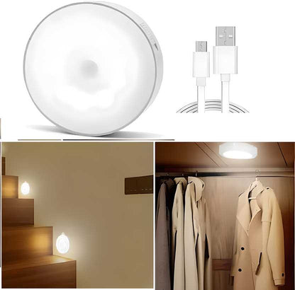 Motion Sensor Light for Home with USB Charging Wireless Self Adhesive LED