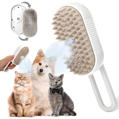 Steam Brush for Pet Care