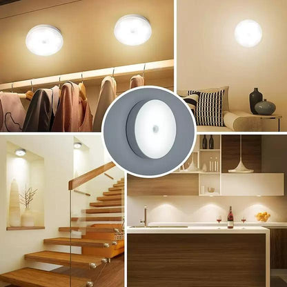 Motion Sensor Light for Home with USB Charging Wireless Self Adhesive LED